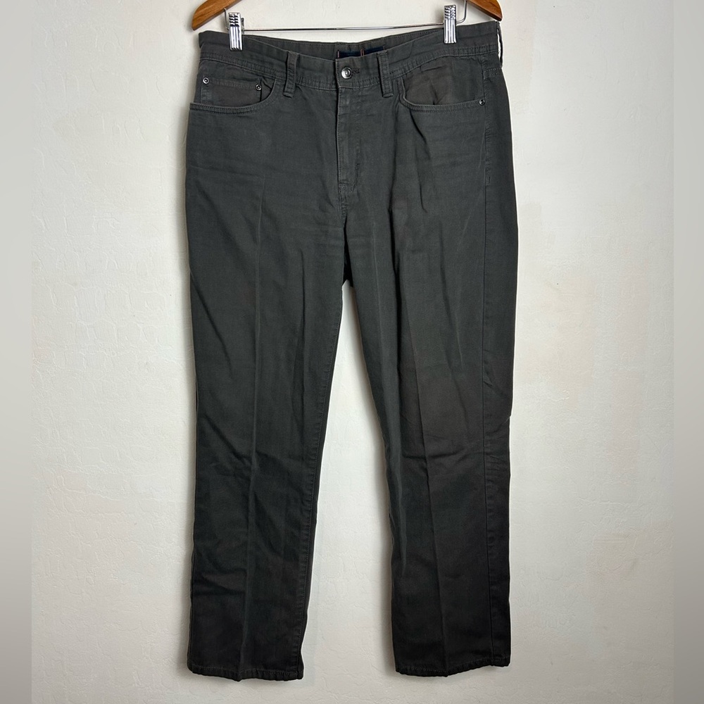 Weatherproof Men's Straight Jeans in Dark Gray